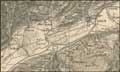  Sion   valle du Rhne. Topographische Karte der Schweiz. Blatt XVII  1887